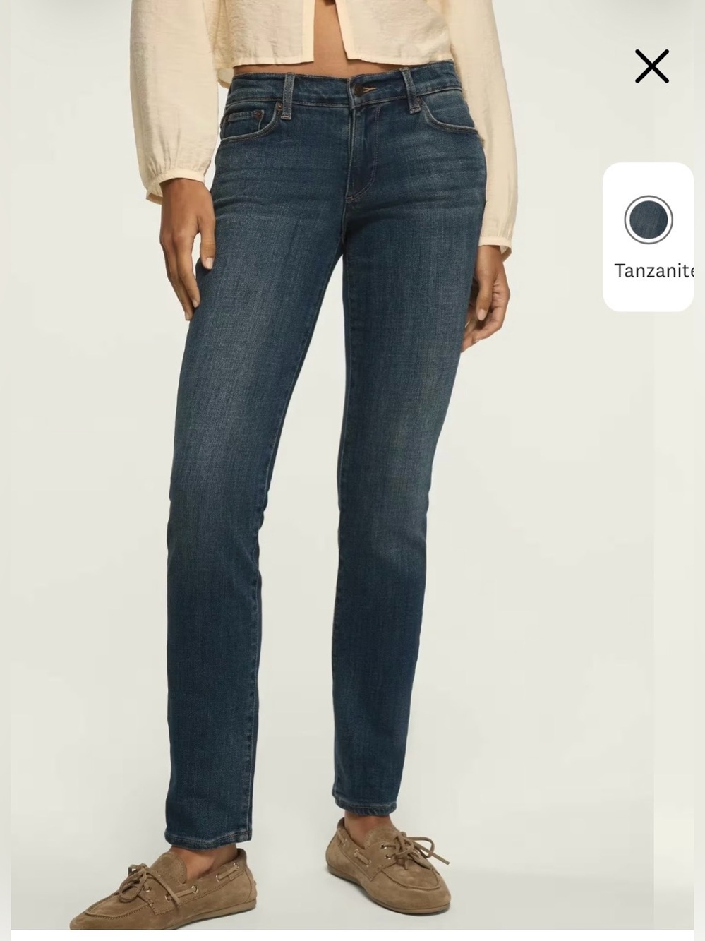 Lucky Brand Mid Rise Sweet Straight Jeans – Size 14/32 – Medium Wash
